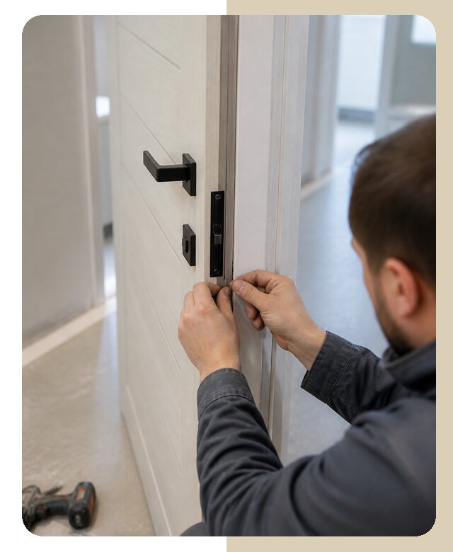 Монтаж притвора двери в Камне-на-Оби по цене от 3553 р. | ДвериЛегко-Кно